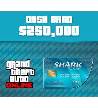 Grand Theft Auto Online - $250,000 Tiger Shark Cash Card Xbox Series X|S Xbox Series X|S Key EUROPE